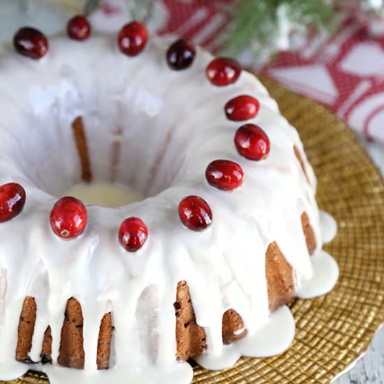 Fresh Cranberry Cake