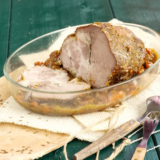 Beer Braised Pork Roast Recipe