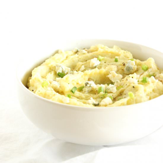 Heathy Gorgonzola Mashed Potatoes