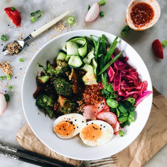 Quinoa Vegetarian Bibimbap
