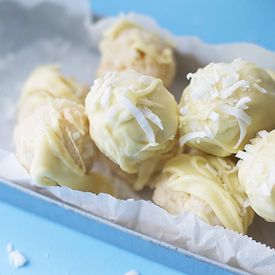 Crispy Coconut Snowballs