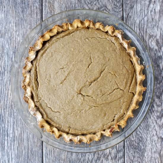 Vegan Pear Parsnip Pie