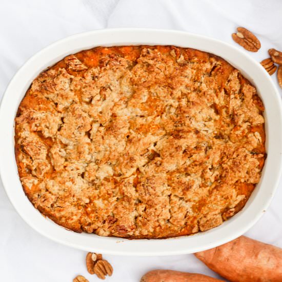 KY Bourbon Sweet Potato Casserole