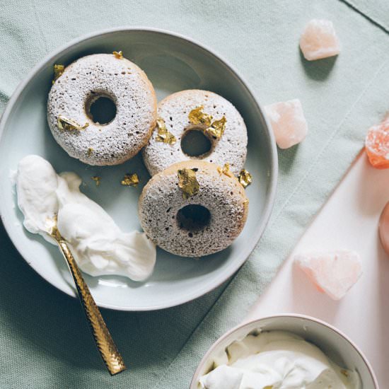 Earl Grey Quinoa Doughnuts
