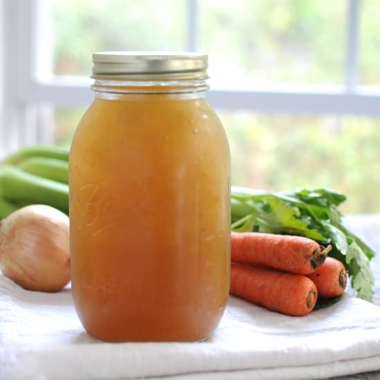 Crock Pot Double Chicken Stock