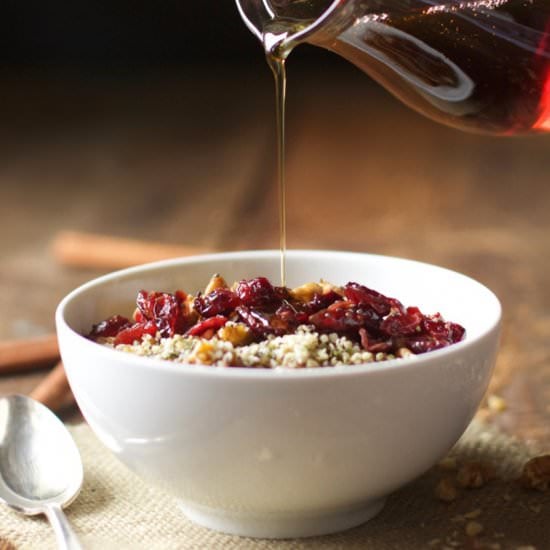 Pumpkin Pie Crockpot Oats