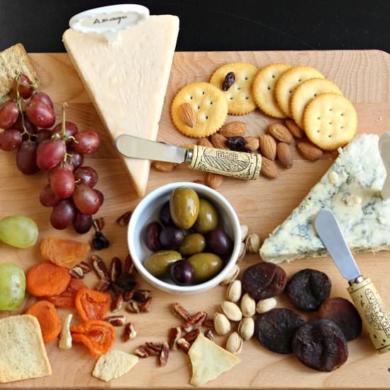 No Meat Easy Cheese Board