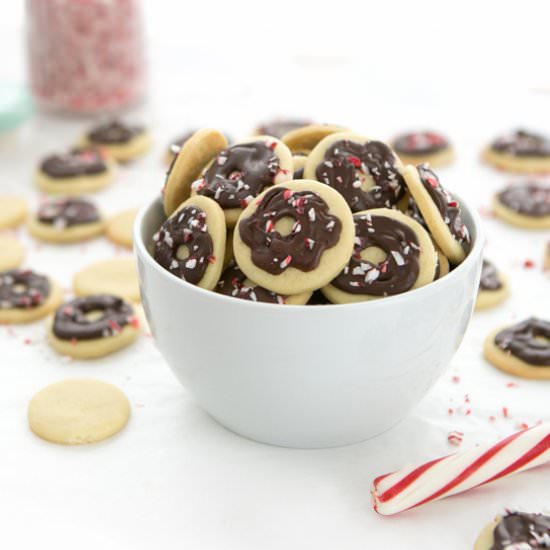 Dark Chocolate Peppermint Wafers