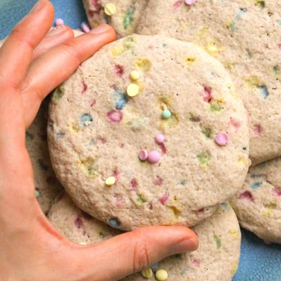 Healthy Funfetti Sugar Cookies