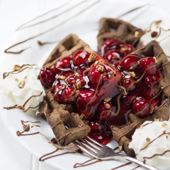 Black Forest Waffles