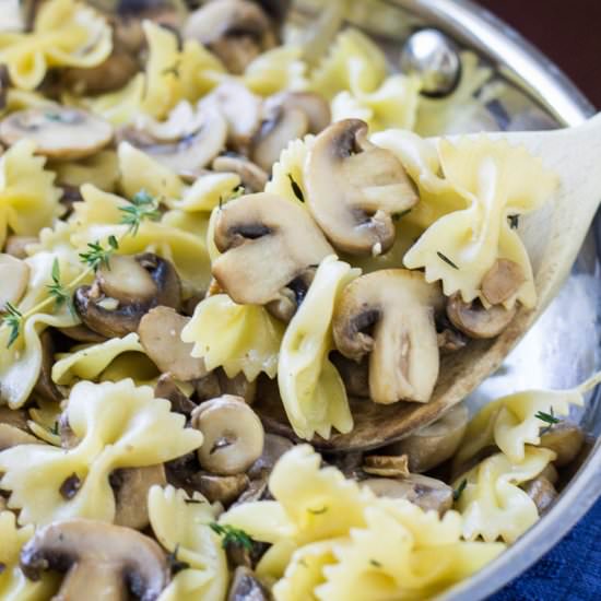 Easy Mushroom Pasta