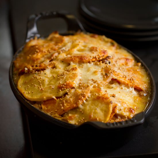 Root Vegetable Gratin