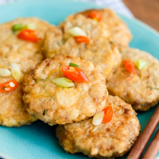 Tofu & Meat Patties