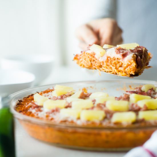Hawiian Spaghetti Squash Casserole
