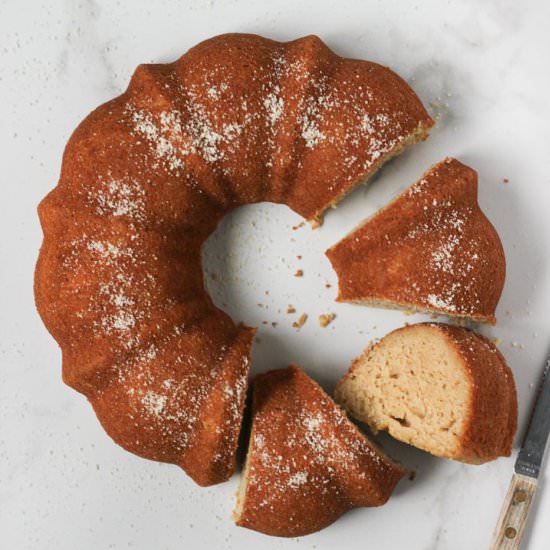 Almond Pear Cake