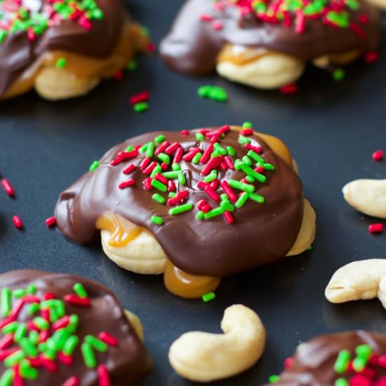 Dulce de Leche Cashew Turtle