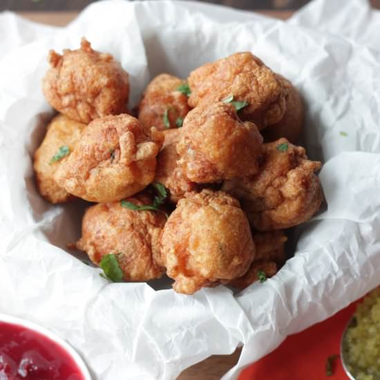 Shrimp fritters