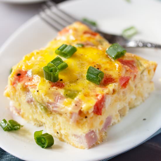 Denver Omelette Egg Bake