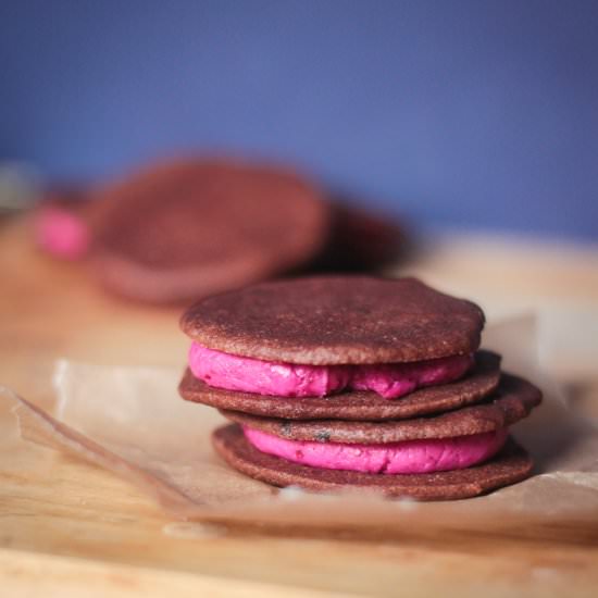 Beet Oreos