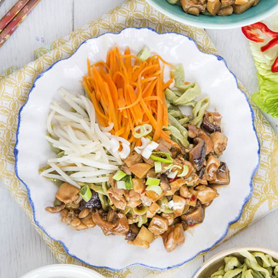 Oyster Sauce Chicken With Noodle