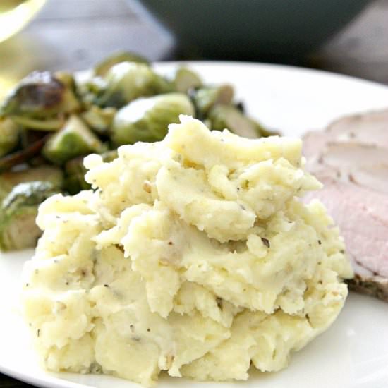 Ricotta Herb Mashed Potatoes