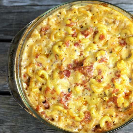 Pizza Style Macaroni & Cheese