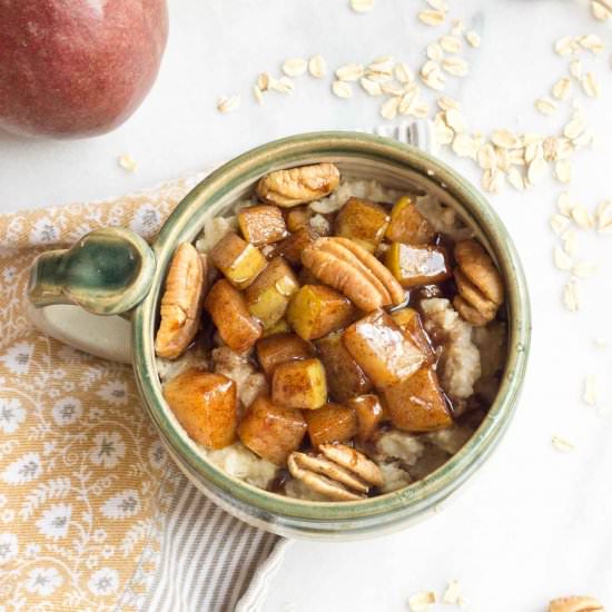 Caramelized Pear Oatmeal