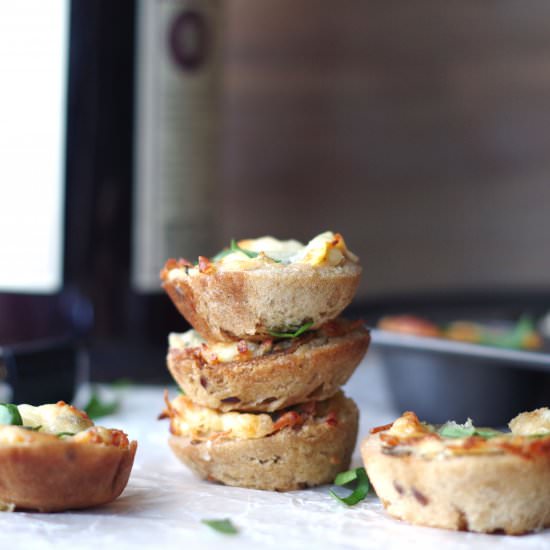 Spinach and Artichoke Dip Bites