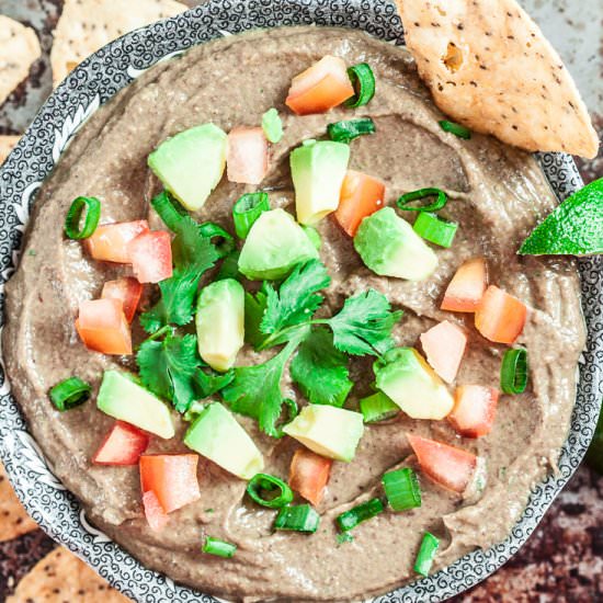 Avocado Black Bean Dip