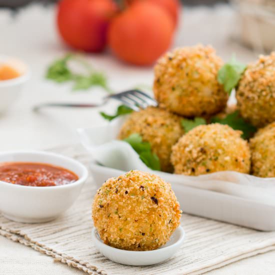 Fried rice balls