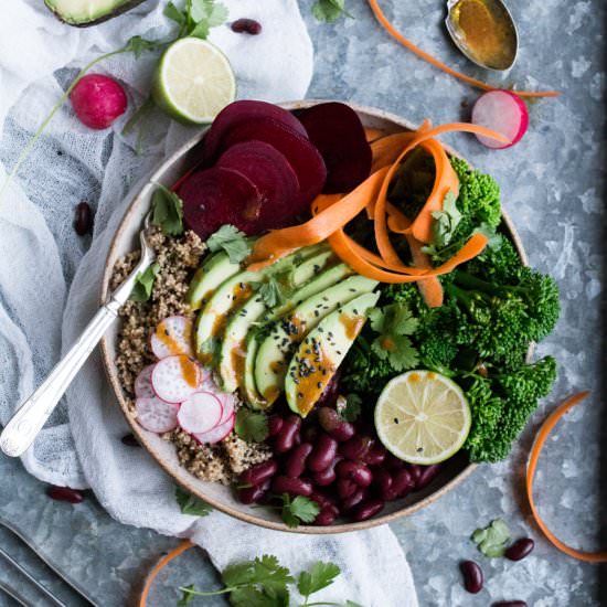 Vegan yogi bowl