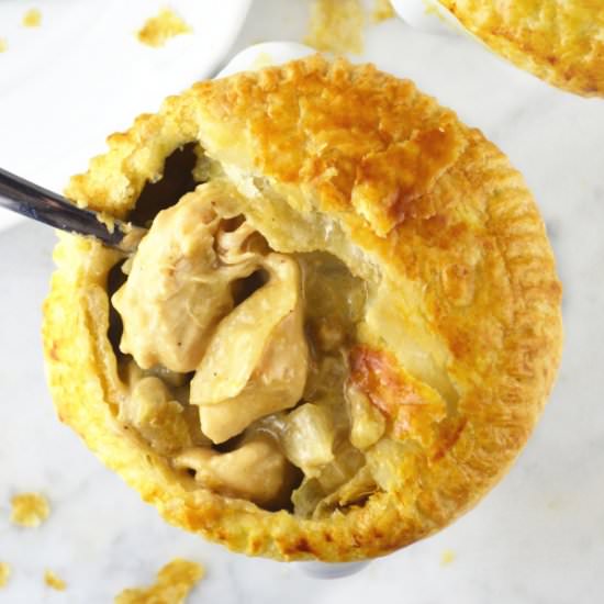 Chicken & Mushroom Pies