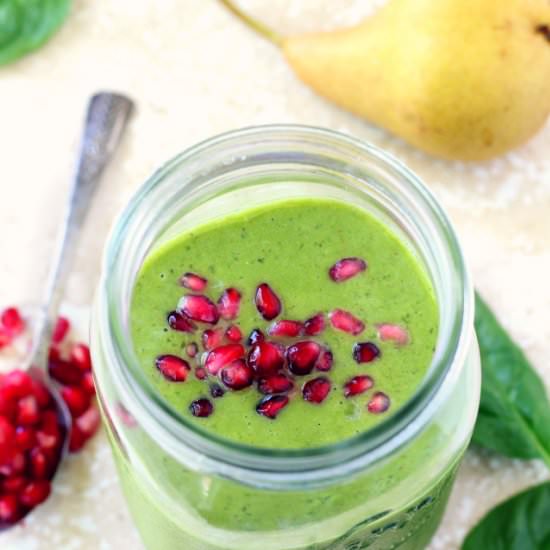 Holiday Detox Pear Smoothie