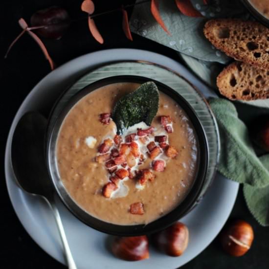 Chestnut soup