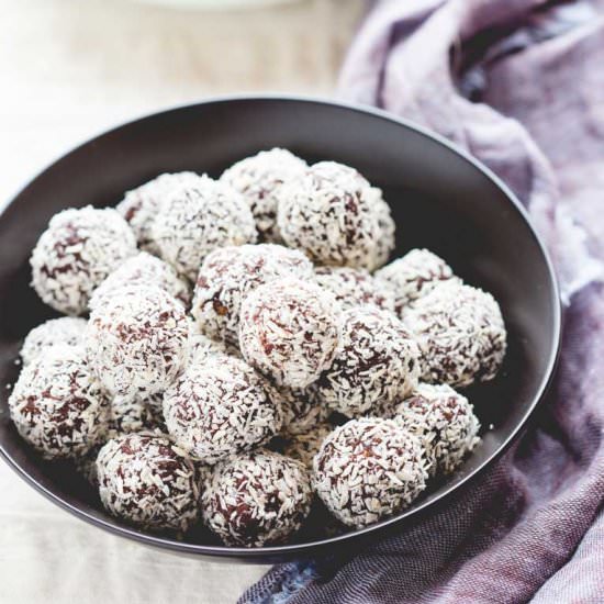Clementine Rum Balls
