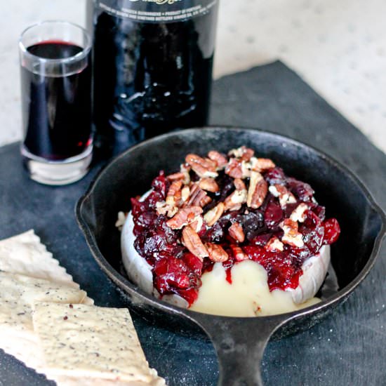 Cranberry Pecan Baked Brie