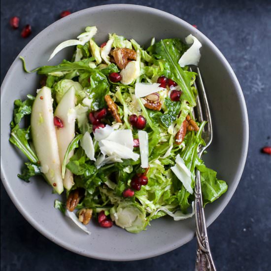 Shaved Brussel Sprout Salad