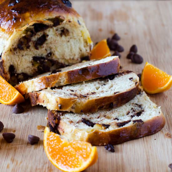 Orange and Chocolate Challah