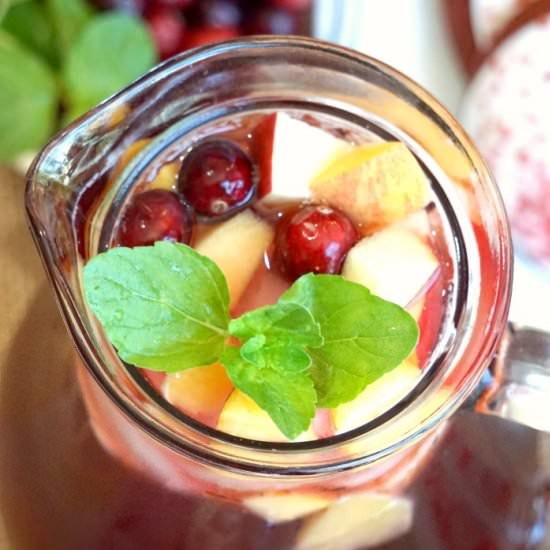Sparkling Cranberry Sangria
