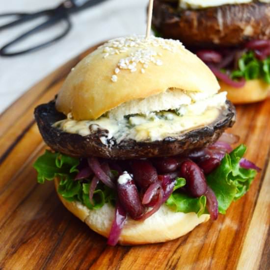 Portobello Mushroom Burger