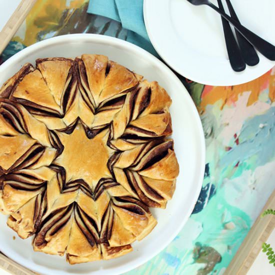Layered Chocolate Tart