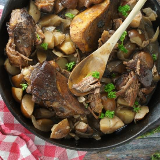 Beef Shanks In The Slowcooker