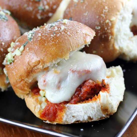 Italian Meatball Sliders