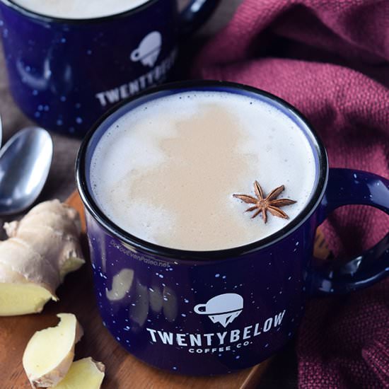 Ginger Masala Chai Latte