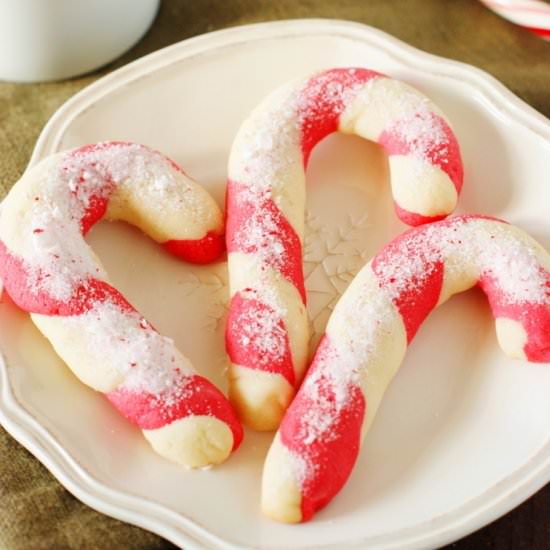 Candy Cane Cookies