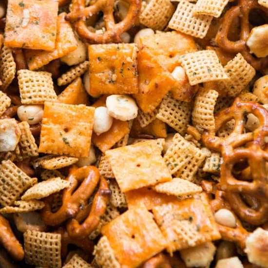 ranch slow cooker chex mix