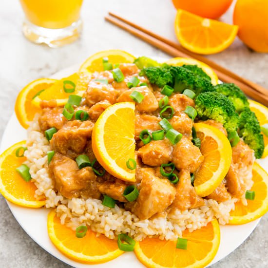 Slow Cooker Orange Chicken
