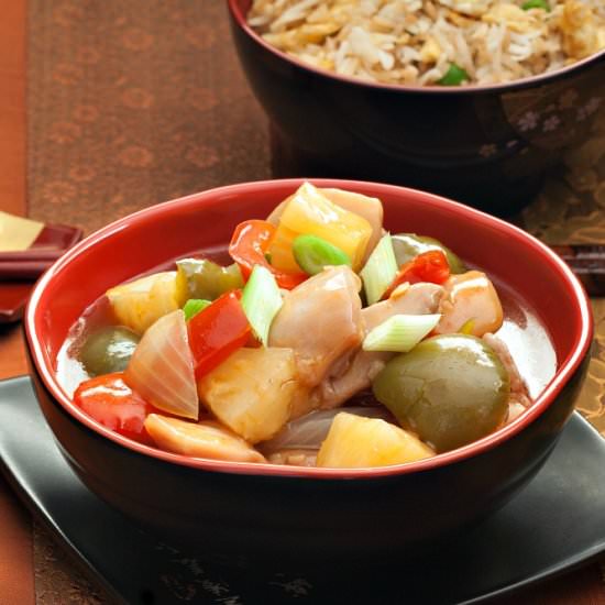 Sweet and Sour Chicken Stir Fry