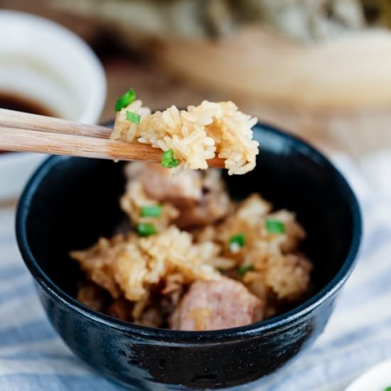 Chinese Sticky Rice with Ribs