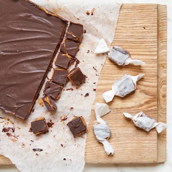 Chocolate Almond Butter Fudge